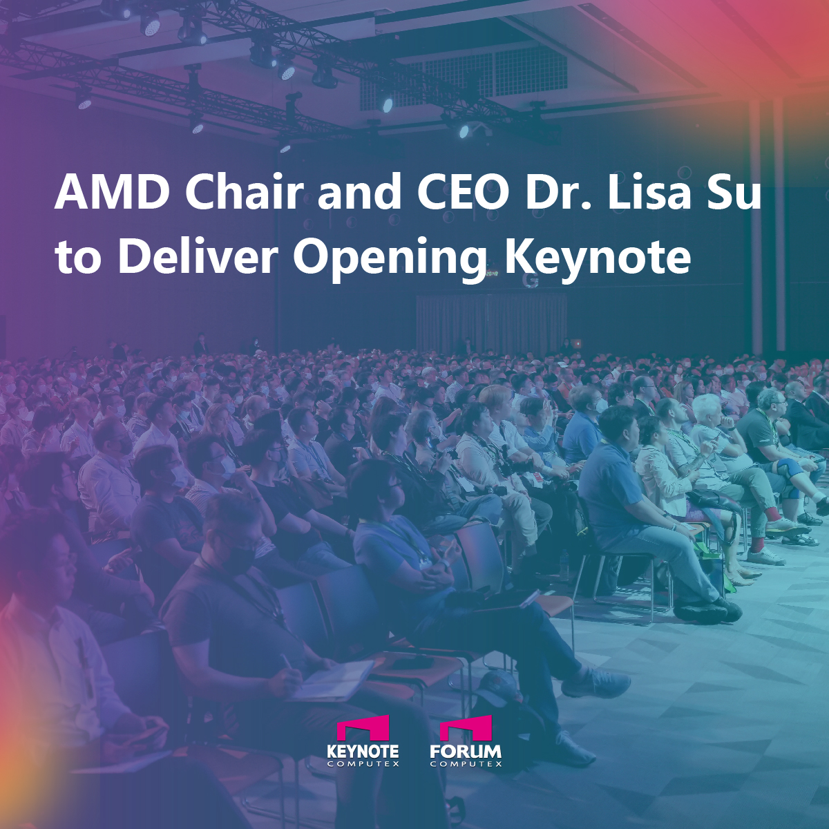 AMD, 컴퓨텍스 2024(6월 3일) 컨퍼런스에 기조연설 예정(AMD 닥터 리사 수 회장) 컴퓨터 / 하드웨어 기글하드웨어