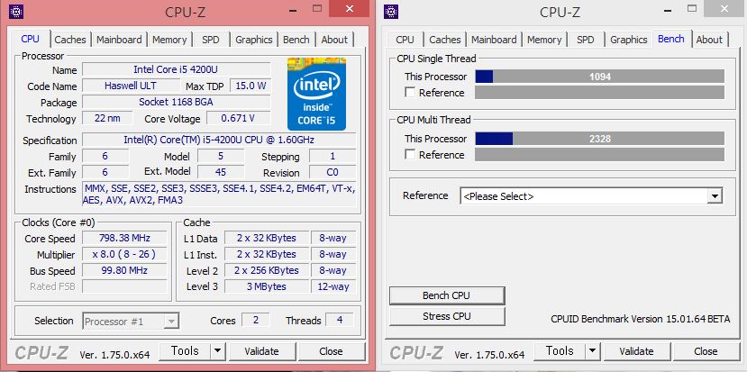 intel i5 4200U 1.6Ghz_2.6Ghz 15W cpuz 1.75.JPG
