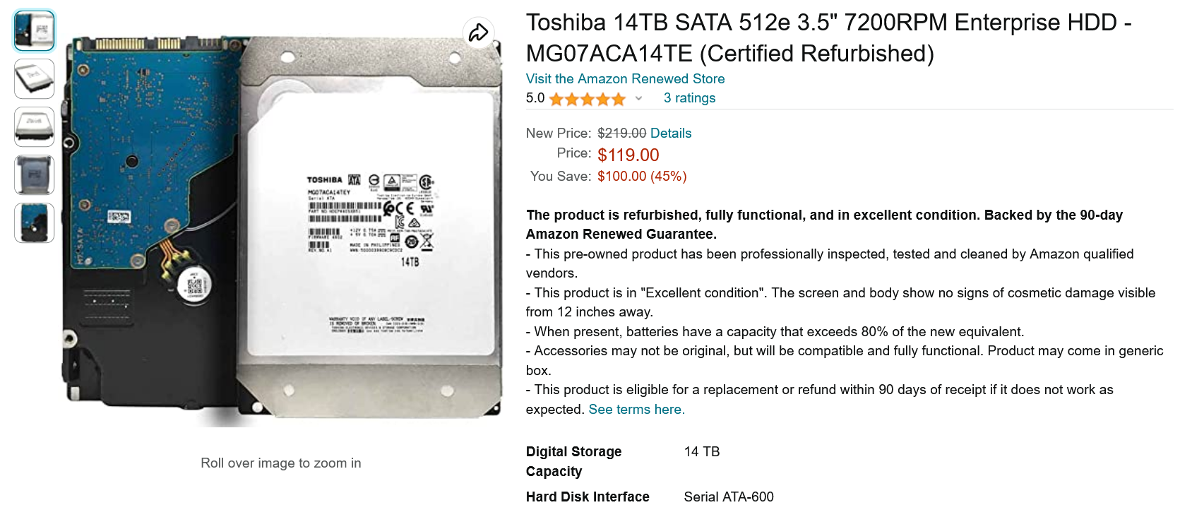 Screenshot 2023-06-04 at 19-35-21 Amazon.com Toshiba 14TB SATA 512e 3.5 7200RPM Enterprise HDD - MG07ACA14TE (Certified Refurbished) Electronics.png